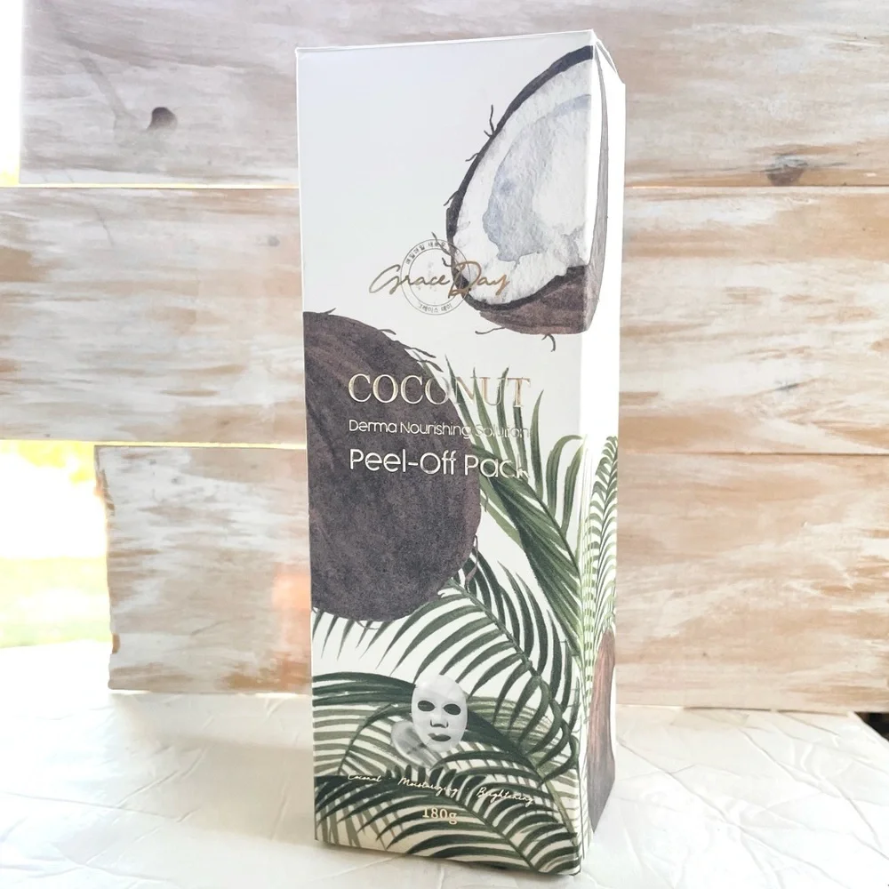 Coconut Peel Off Mask Skincare  6.09 oz, Grace Day